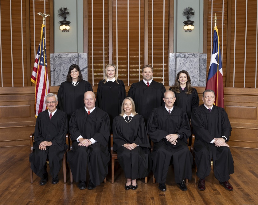 14th court of appeals judges in group photo
